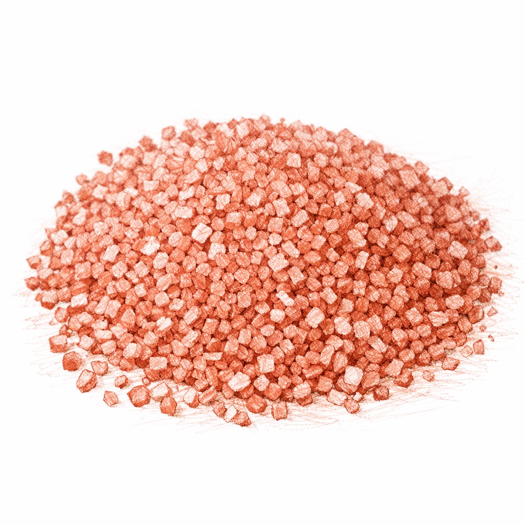 Granular potassium chloride fertilizer